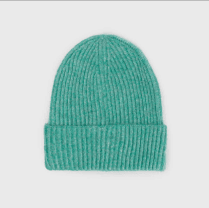 Beanie jaspeado punto canalé